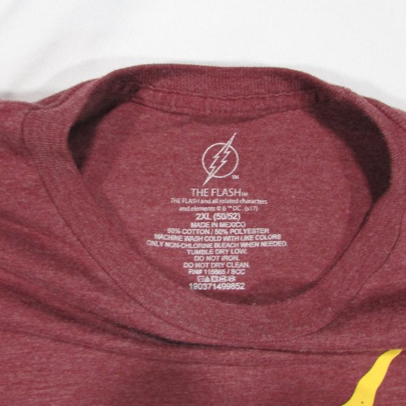 DC Comics Flash Gordon Men's XXL Logo T-shirt - Picture 8 of 9